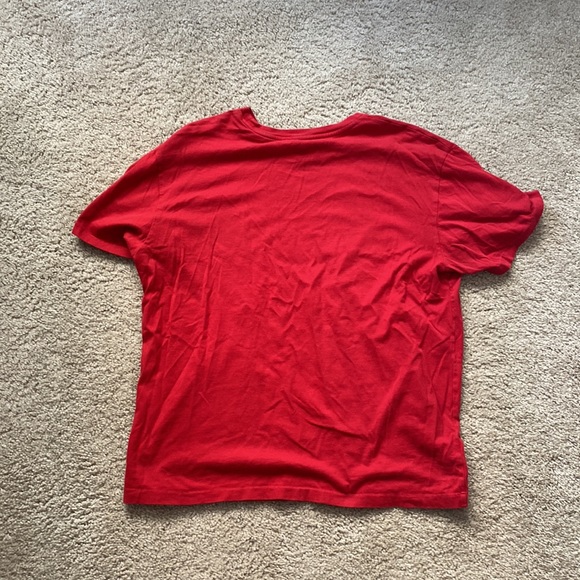 Ralph Lauren Men’s Red Polo Short Sleeve T-Shirt Size Large - Picture 2 of 2